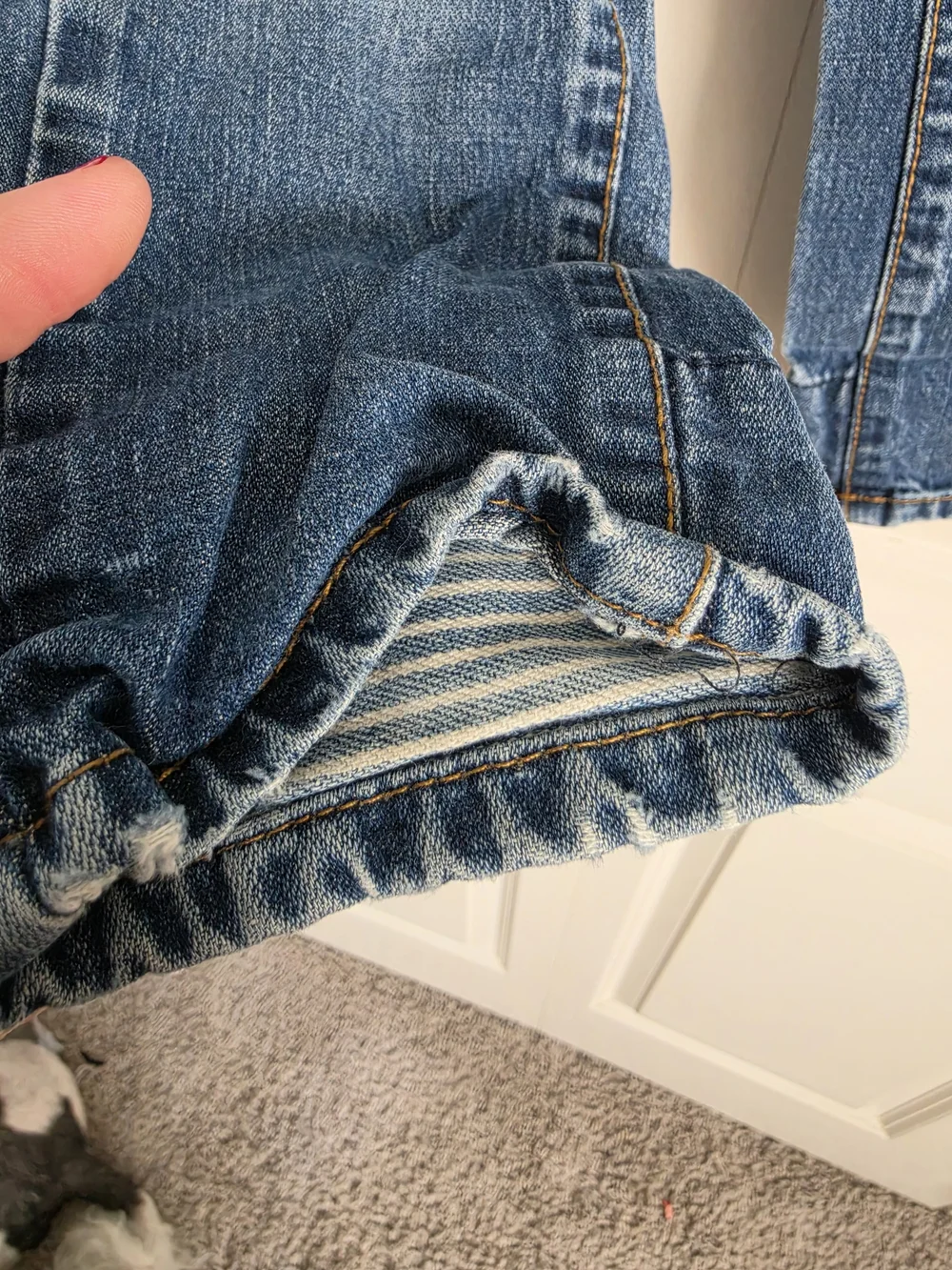 OshKosh B'gosh Kids Denim Jeans in Washed Blue genuine kids 2t adjustable waist